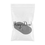 Maxbell Durable PVC Molded Oval Single Hole Rope Holder Bungee Cord String Deck Lines Buckle Kayak Accessories