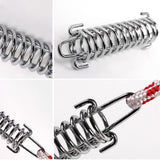 Maxbell 5pcs Stainless Steel Camping Shelter Spring Tightener Tent Accessories
