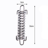 Maxbell 5pcs Stainless Steel Camping Shelter Spring Tightener Tent Accessories