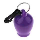 Maxbell Scuba Dive Regulator Octopus Holder Retainer Mouthpiece Cover & Clip Purple
