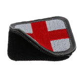 Maxbell 50 x 50mm Hook & Loop Medic First Aid Red Cross Patch White