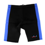 Maxbell 3mm Neoprene Canoe Kayak Surf Swim Cycling Wetsuit Shorts XXL Blue and Black