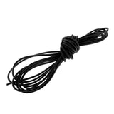 Maxbell 3mm Elastic Round Bungee Rope Shock Cord Tie Down Boats Trailers 5m Black