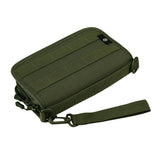 Maxbell Mens Wallet ID Card Passport Hand Bag 6" Mobile Phone Pouch Army Green
