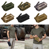Maxbell Mens Wallet ID Card Passport Hand Bag 6" Mobile Phone Pouch Army Green