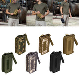 Maxbell Mens Wallet ID Card Passport Hand Bag 6" Mobile Phone Pouch Army Green