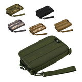 Maxbell Mens Wallet ID Card Passport Hand Bag 6" Mobile Phone Pouch Army Green