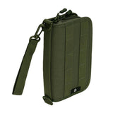 Maxbell Mens Wallet ID Card Passport Hand Bag 6" Mobile Phone Pouch Army Green