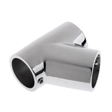 Maxbell Boat Hand Rail Fitting - 60 Degree Tee- 316 Marine Stainless Steel 25mm