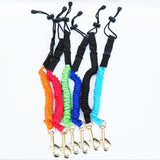 Maxbell Paddle Leash Fishing Rod Safety Cord Tether Hook for Kayak Canoe Boat Orange
