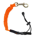 Maxbell Paddle Leash Fishing Rod Safety Cord Tether Hook for Kayak Canoe Boat Orange