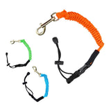 Maxbell Paddle Leash Fishing Rod Safety Cord Tether Hook for Kayak Canoe Boat Orange