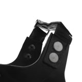 Maxbell Reflective Ice Snow Shoe Boot Grips Crampon Traction Spike Cleats 5 Teeth L