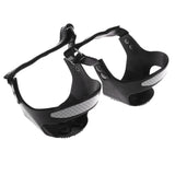 Maxbell Reflective Ice Snow Shoe Boot Grips Crampon Traction Spike Cleats 5 Teeth XL