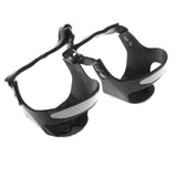 Maxbell Reflective Ice Snow Shoe Boot Grips Crampon Traction Spike Cleats 5 Teeth XL