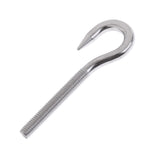 Maxbell Marine 304 Stainless Steel Hook Bolt Eye Screw Threaded Bolt Boat Parts M5