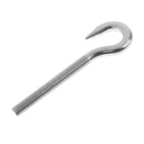 Maxbell Marine 304 Stainless Steel Hook Bolt Eye Screw Threaded Bolt Boat Parts M8