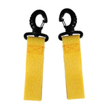 Maxbell 2 Pieces Kayak Paddle Clips Paddle Holder Paddle Keeper No Drilling Yellow