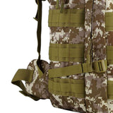 Maxbell 55L Outdoor Hiking Cycling Climbing Camping Travel Backpack Desert Digital