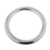 Maxbell Solid 304 Stainless Steel Webbing Strapping Welded O Ring DIY Craft 49x12mm