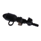 Maxbell Water Bag Hydration Pack Bite Valve Nozzle Bladder Black 11.5x4.5cm Straight
