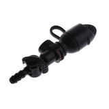 Maxbell Water Bag Hydration Pack Bite Valve Nozzle Bladder Black 11.5x4.5cm Straight