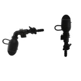 Maxbell Water Bag Hydration Pack Bite Valve Nozzle Bladder Black 11.5x4.5cm Straight