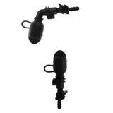 Maxbell Water Bag Hydration Pack Bite Valve Nozzle Bladder Black 11.5x4.5cm Straight
