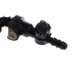 Maxbell Water Bag Hydration Pack Bite Valve Nozzle Bladder Black 7.5x7cm 90 Degree