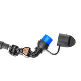 Maxbell Water Bag Hydration Pack Bite Valve Nozzle Bladder Black 7.5x7cm 90 Degree