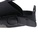 Maxbell Adult Long Snorkeling Swim Fins Flippers with Adjustable Heel L XL Black
