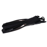 Maxbell Adult Long Snorkeling Swim Fins Flippers with Adjustable Heel L XL Black