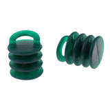 Maxbell 2 Pieces Kayak Boat Canoe Scupper Stoppers Drain Holes Plugs Small Green