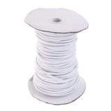 Maxbell 4mm Elastic Bungee Rope Shock Cord Tie Down Boats Trailers 50m White