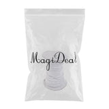 Maxbell 4mm Elastic Bungee Rope Shock Cord Tie Down Boats Trailers 50m White