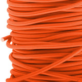 Maxbell 4mm Elastic Bungee Rope Marine Shock Cord - Tie Down Roof Racks 50m Orange