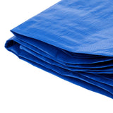 Maxbell Blue Orange Waterproof PE Tarpaulin Tarp Heavy Duty Reinforced Corner 3 x 4 m