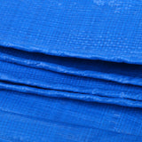 Maxbell Blue Orange Waterproof PE Tarpaulin Tarp Heavy Duty Reinforced Corner 3 x 4 m