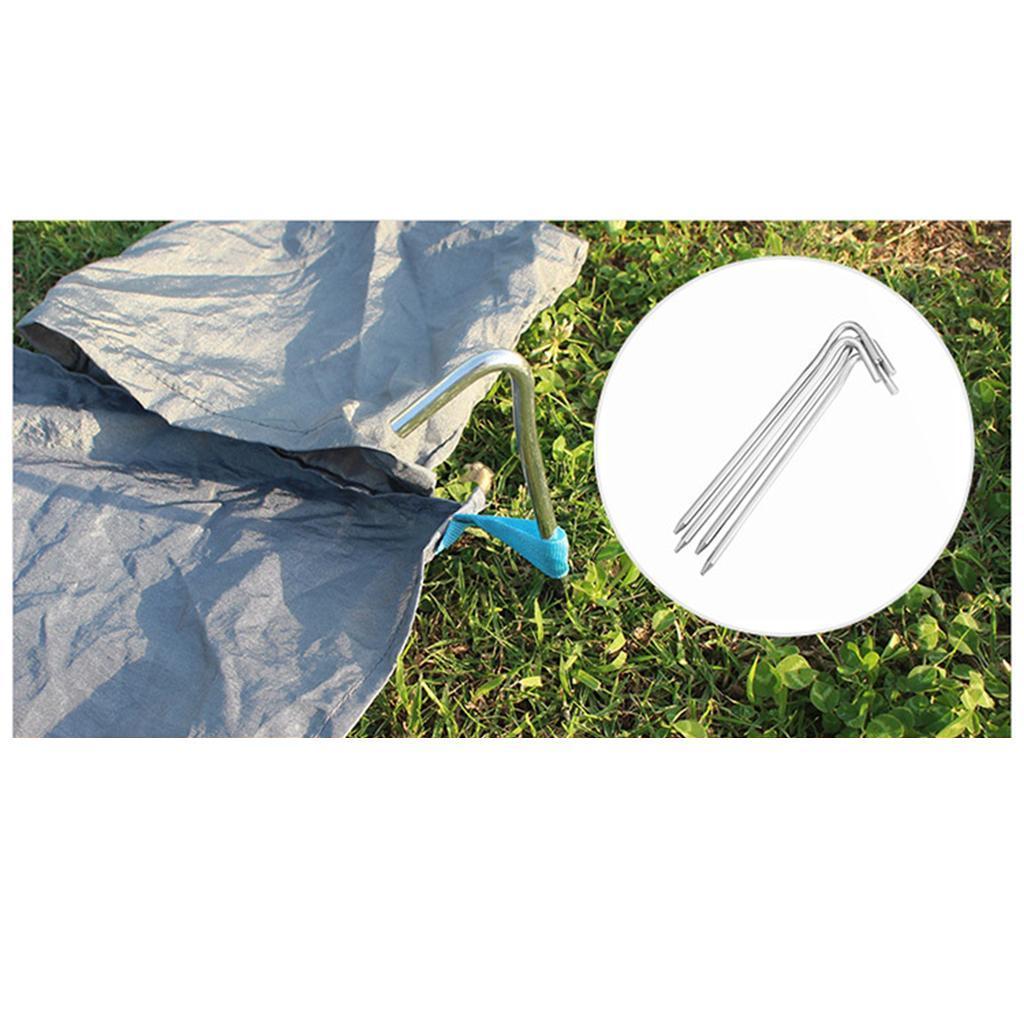 Maxbell Outdoor Garden Camping Beach Picnic Pocket Blanket Mat Nylon Portable Blue
