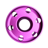 Maxbell Aluminum Scuba Diving Dive Finger Spool Snorkeling Guide Line Reel Purple