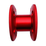 Maxbell Aluminum Scuba Diving Finger Spool Dive Reel Snorkeling Guide Line Spool Red