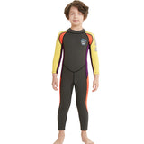 Maxbell 2.5mm Neoprene Kids Full Body Long Sleeve Diving Swimming Suit L Army green