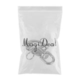 Maxbell 70mm Stainless Steel Swivel Snap Shackle Marine Boat Yacht Sailing Hardware