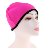 Maxbell 2mm Neoprene Beanie Hat Super Stretchy Warm Waterproof M 55 to 59cm Rose