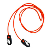 Maxbell Replacement Elastic Shock Cord Bungee Rope with Hooks for Kayak Boat Orange