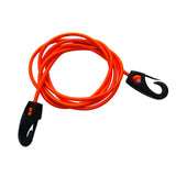 Maxbell Replacement Elastic Shock Cord Bungee Rope with Hooks for Kayak Boat Orange
