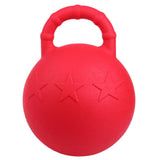 Maxbell Heavy Duty Horse Pony Dog Chew Jolly Ball, Rubber Play Training Toy Green