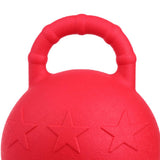 Maxbell Heavy Duty Horse Pony Dog Chew Jolly Ball, Rubber Play Training Toy Green