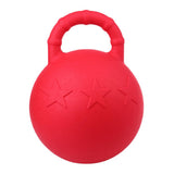 Maxbell Heavy Duty Horse Pony Dog Chew Jolly Ball, Rubber Play Training Toy Green