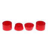 Maxbell 2 Longboard Skateboard Truck Kit Bushings 90A for 2Trucks Red
